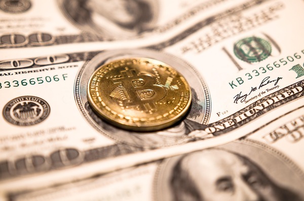 Bitcoin coin symbolizing a crypto wallet